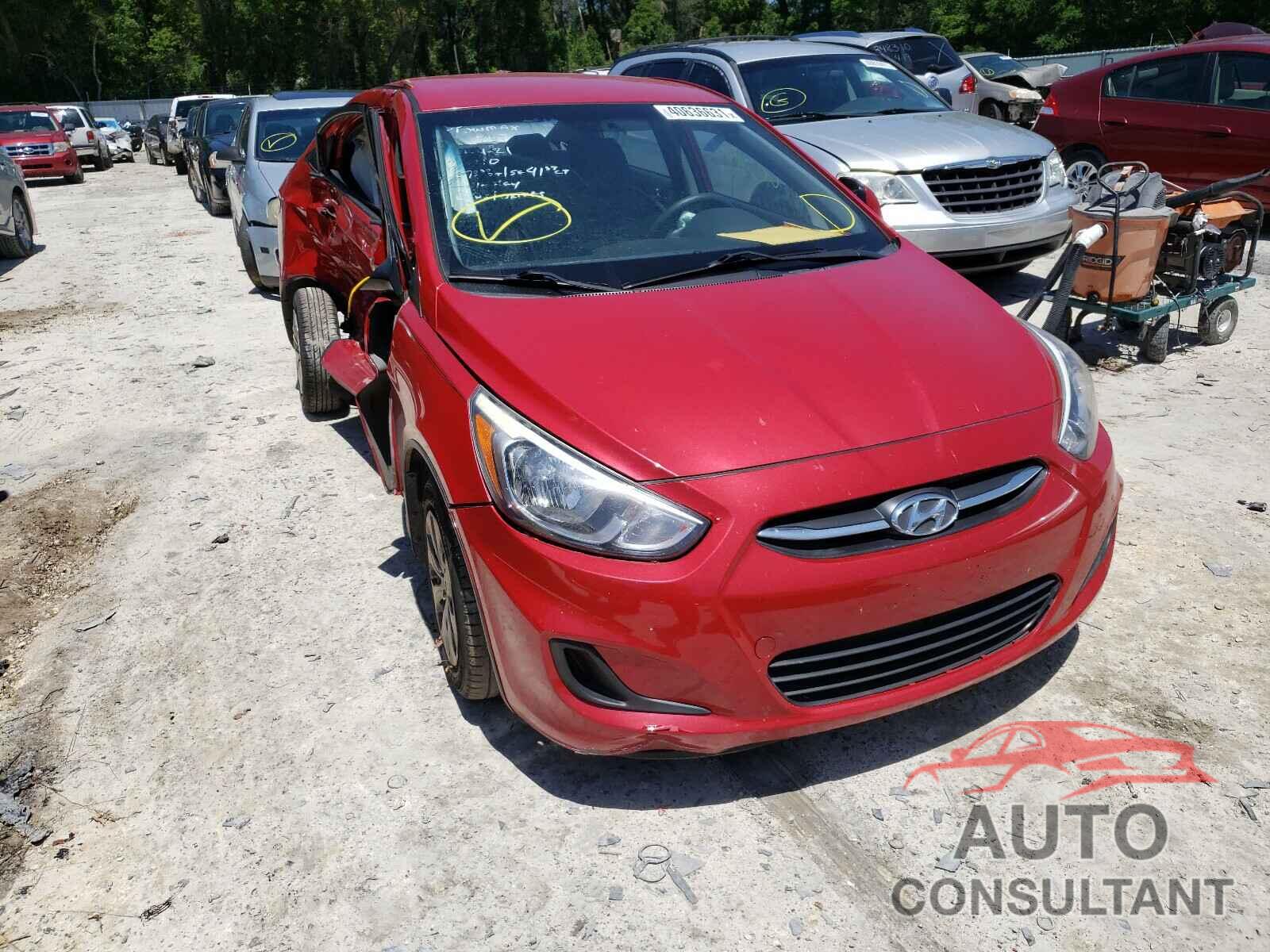 HYUNDAI ACCENT 2016 - KMHCT4AEXGU998713