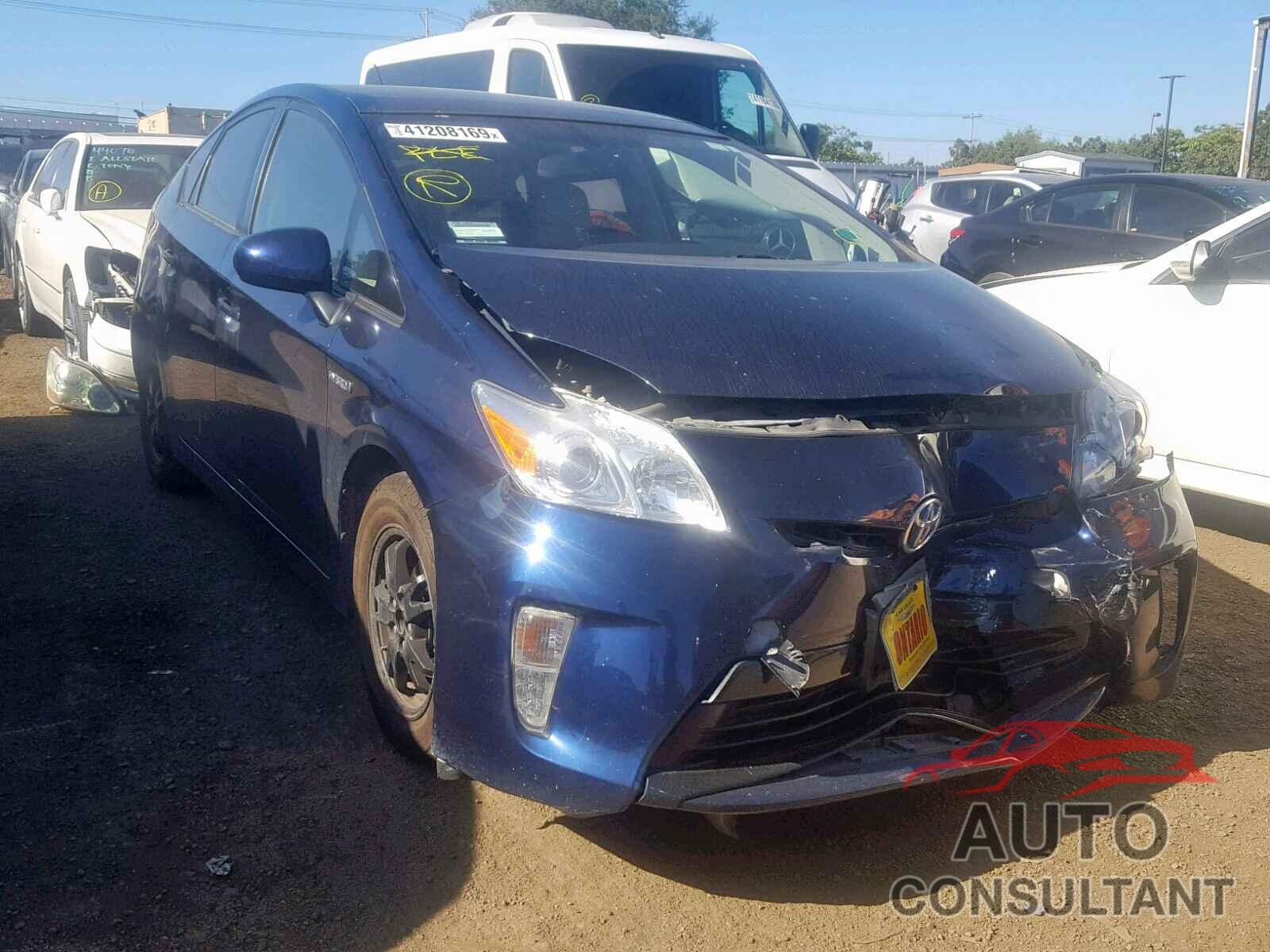 TOYOTA PRIUS 2013 - JTDKN3DU5D1616799