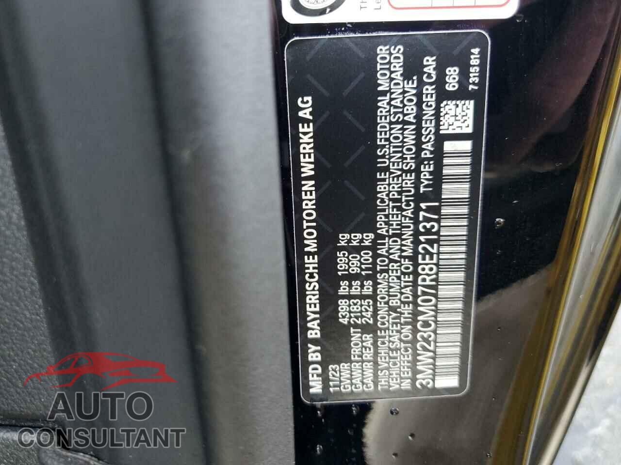 BMW 2 SERIES 2024 - 3MW23CM07R8E21371