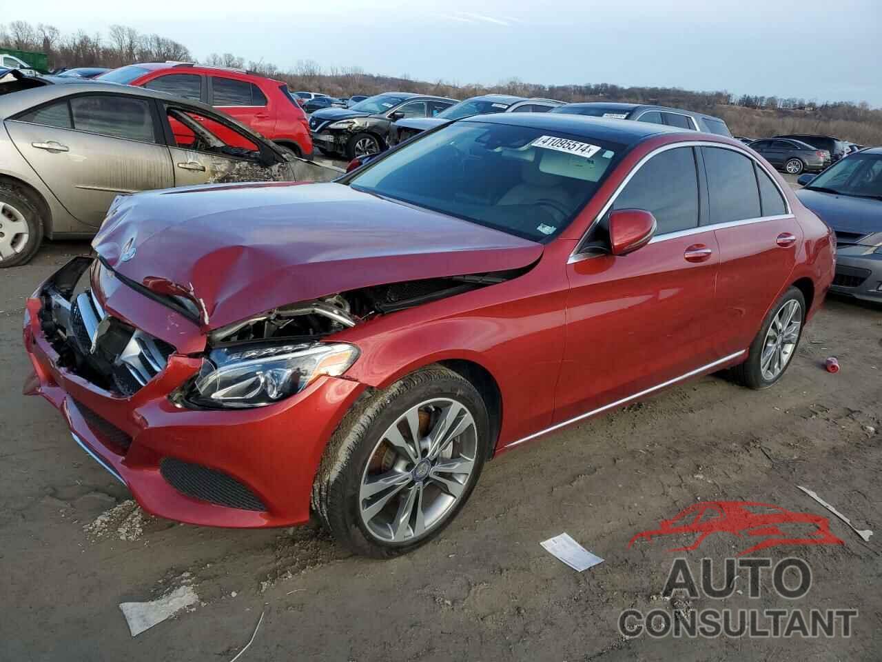 MERCEDES-BENZ C-CLASS 2017 - 55SWF4KBXHU193977