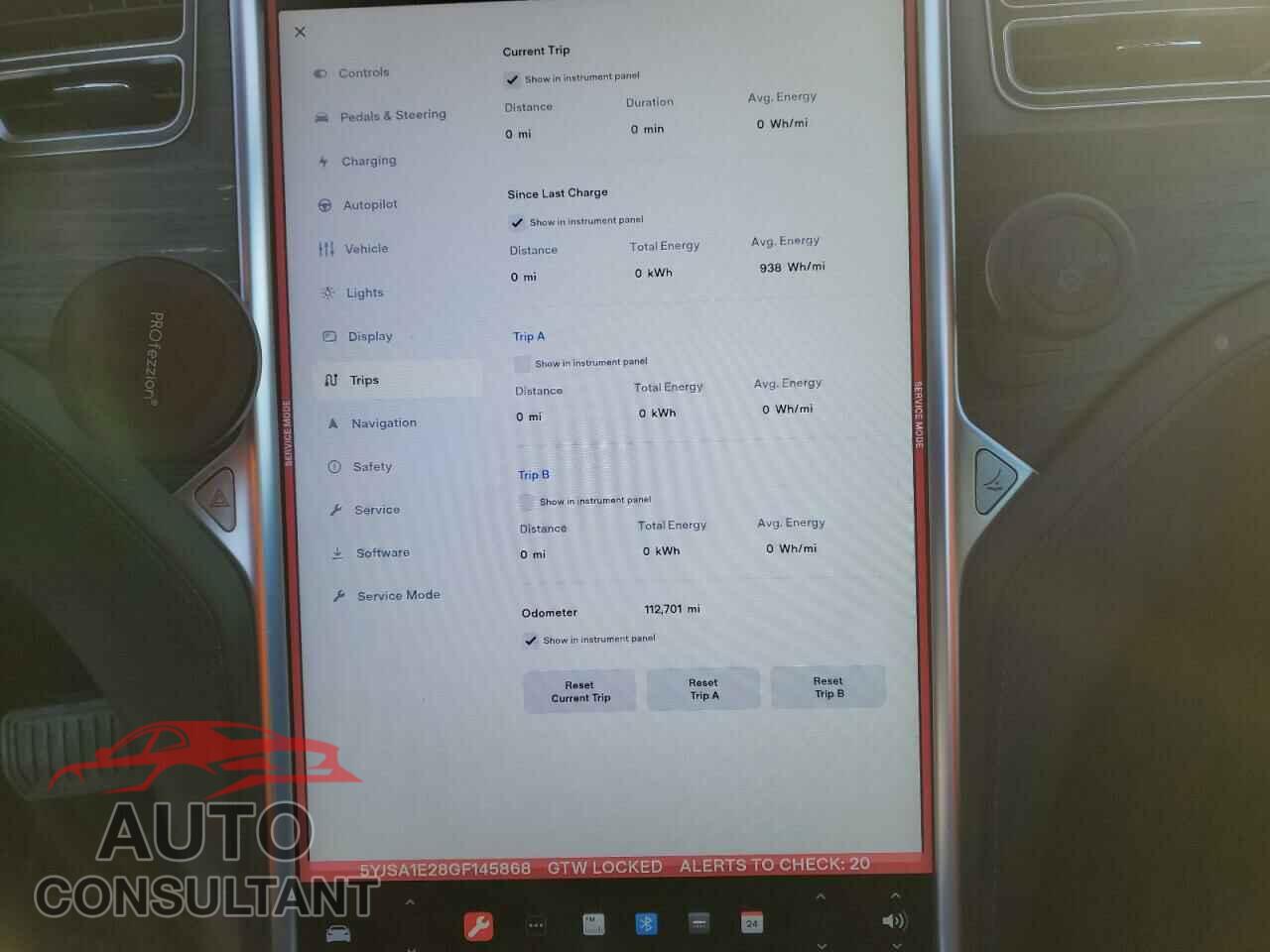TESLA MODEL S 2016 - 5YJSA1E28GF145868