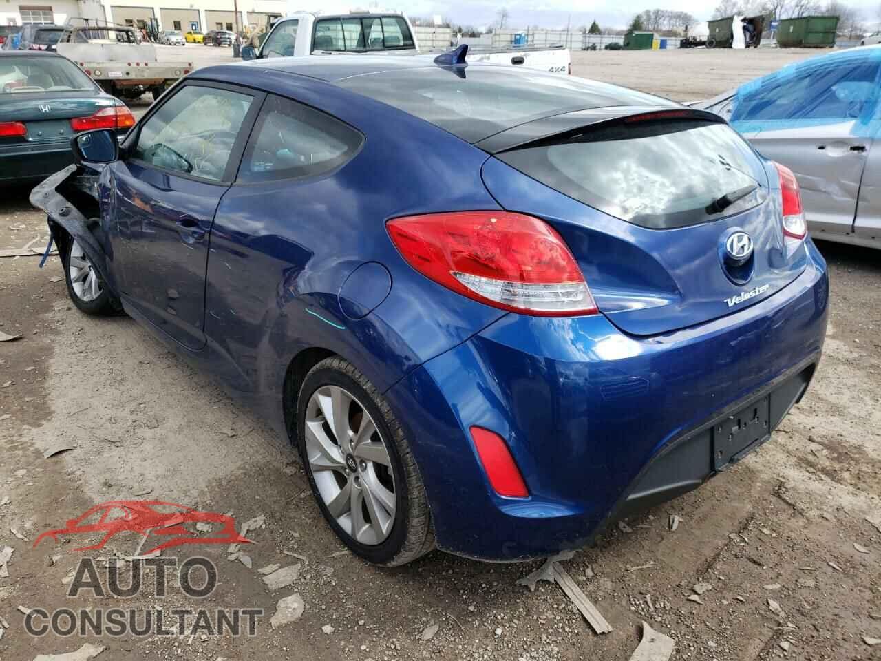 HYUNDAI VELOSTER 2017 - KMHTC6AD3HU306764