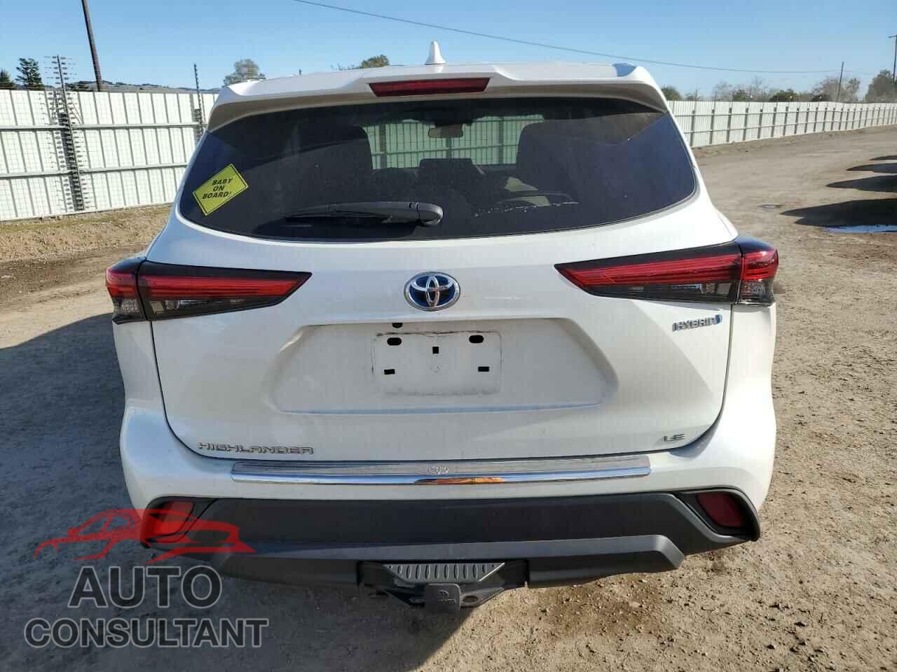 TOYOTA HIGHLANDER 2021 - 5TDBBRCH7MS516013