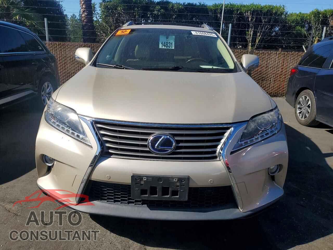 LEXUS RX 450H 2013 - JTJBC1BAXD2057521