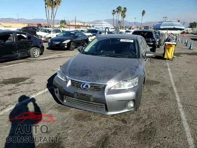 LEXUS CT 200 2012 - JTHKD5BH2C2071110