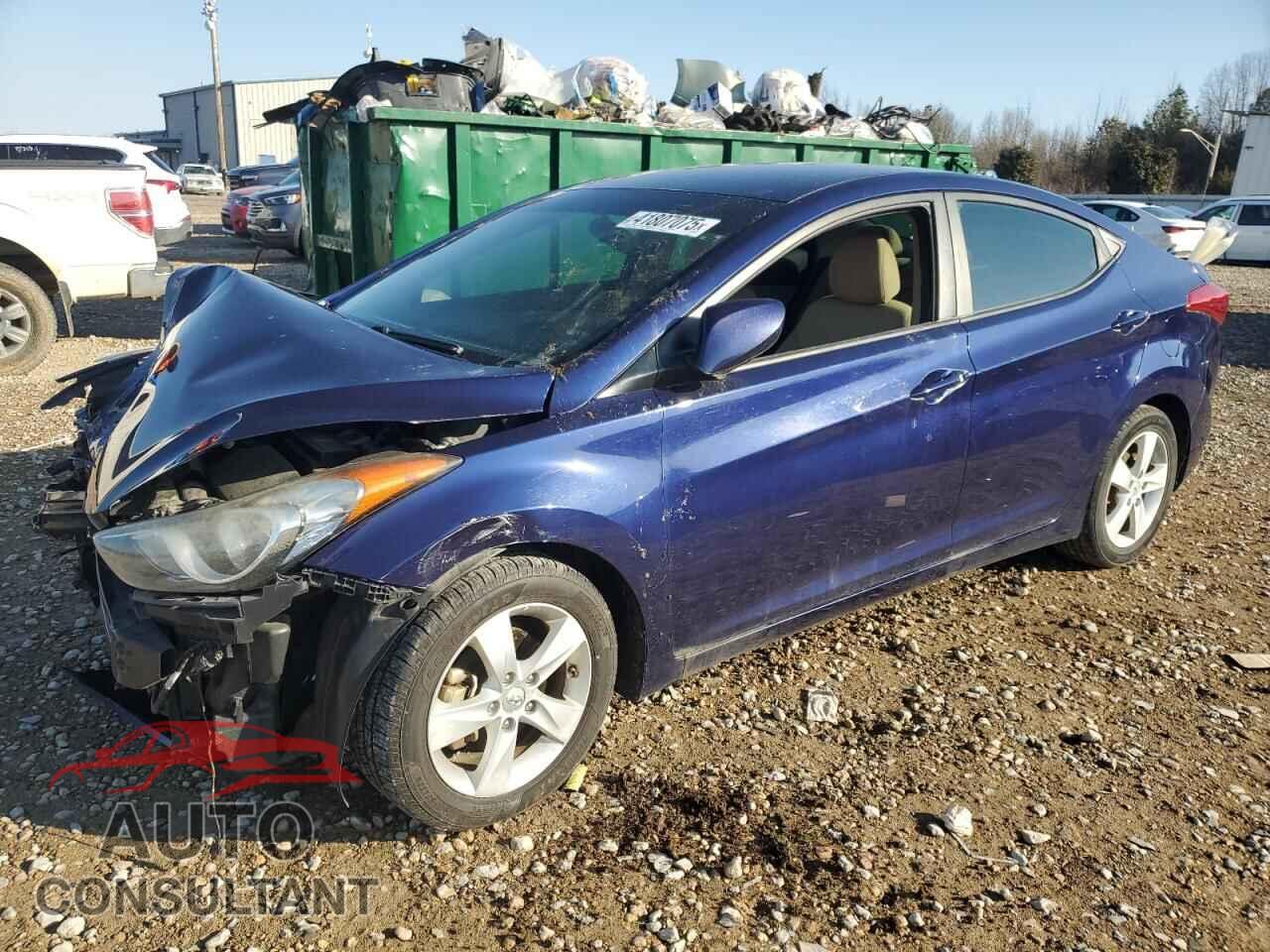 HYUNDAI ELANTRA 2013 - 5NPDH4AE9DH448676
