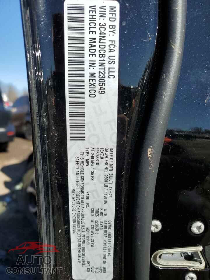 JEEP COMPASS 2022 - 3C4NJDCB1NT230549