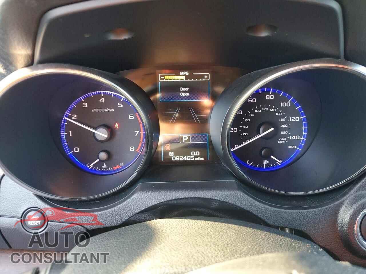 SUBARU OUTBACK 2016 - 4S4BSANCXG3316070