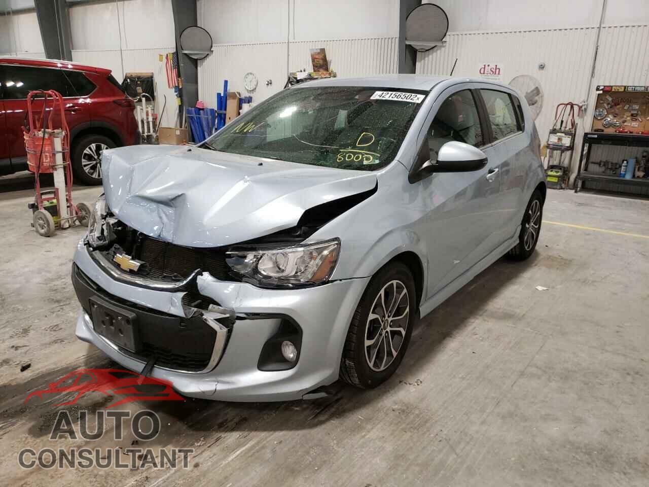 CHEVROLET SONIC 2017 - 1G1JD6SH3H4138000