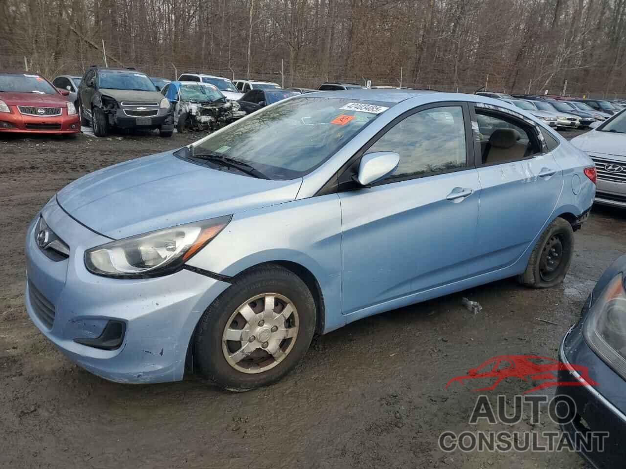 HYUNDAI ACCENT 2014 - KMHCT4AE3EU715436