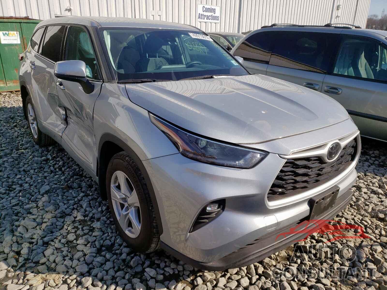 TOYOTA HIGHLANDER 2021 - 5TDBZRBH8MS527499