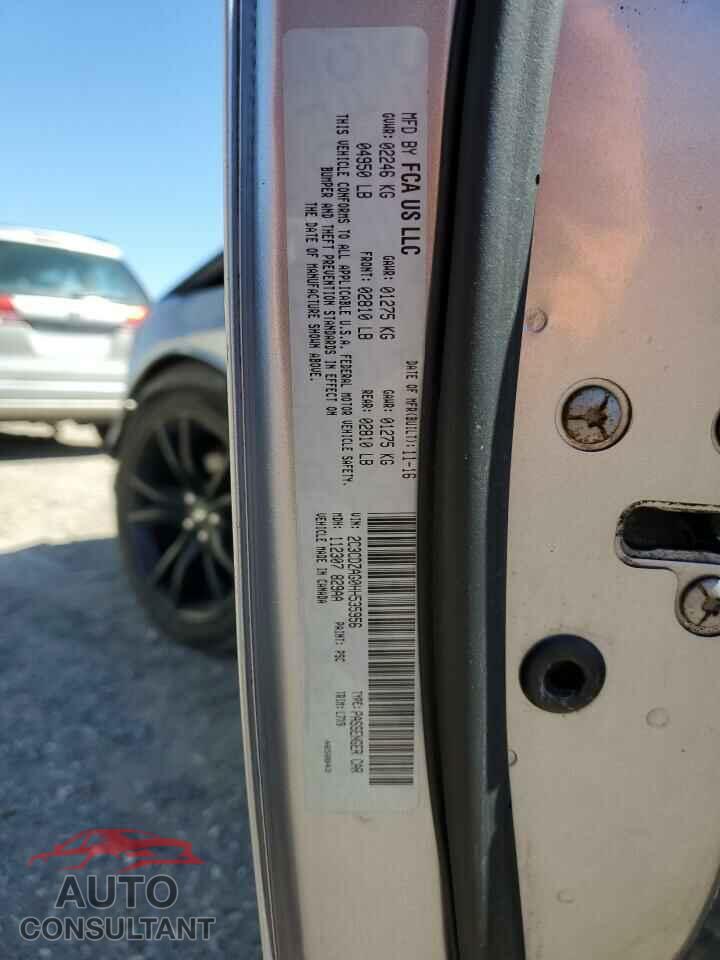 DODGE CHALLENGER 2017 - 2C3CDZAG0HH535956