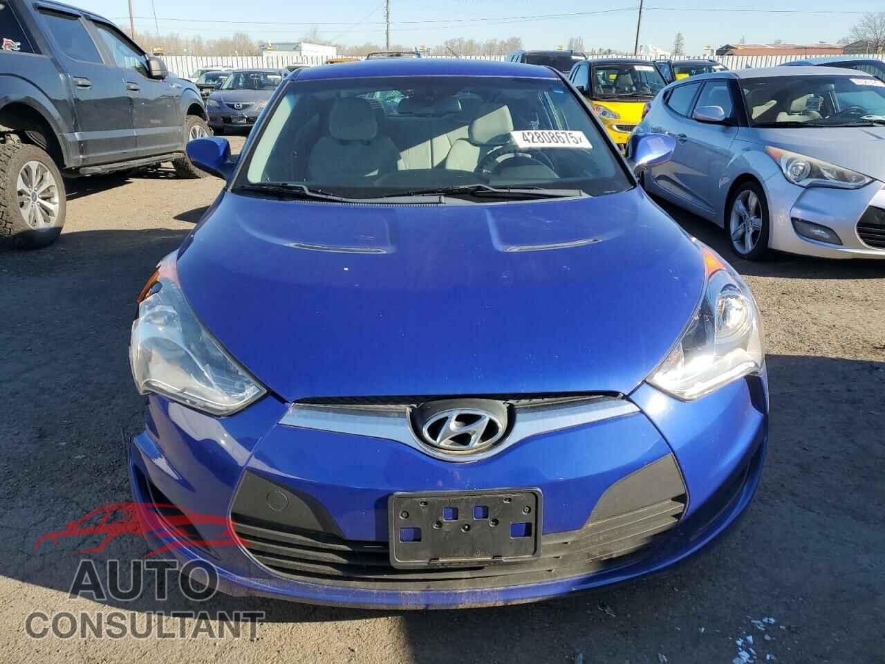 HYUNDAI VELOSTER 2012 - KMHTC6AD9CU037145