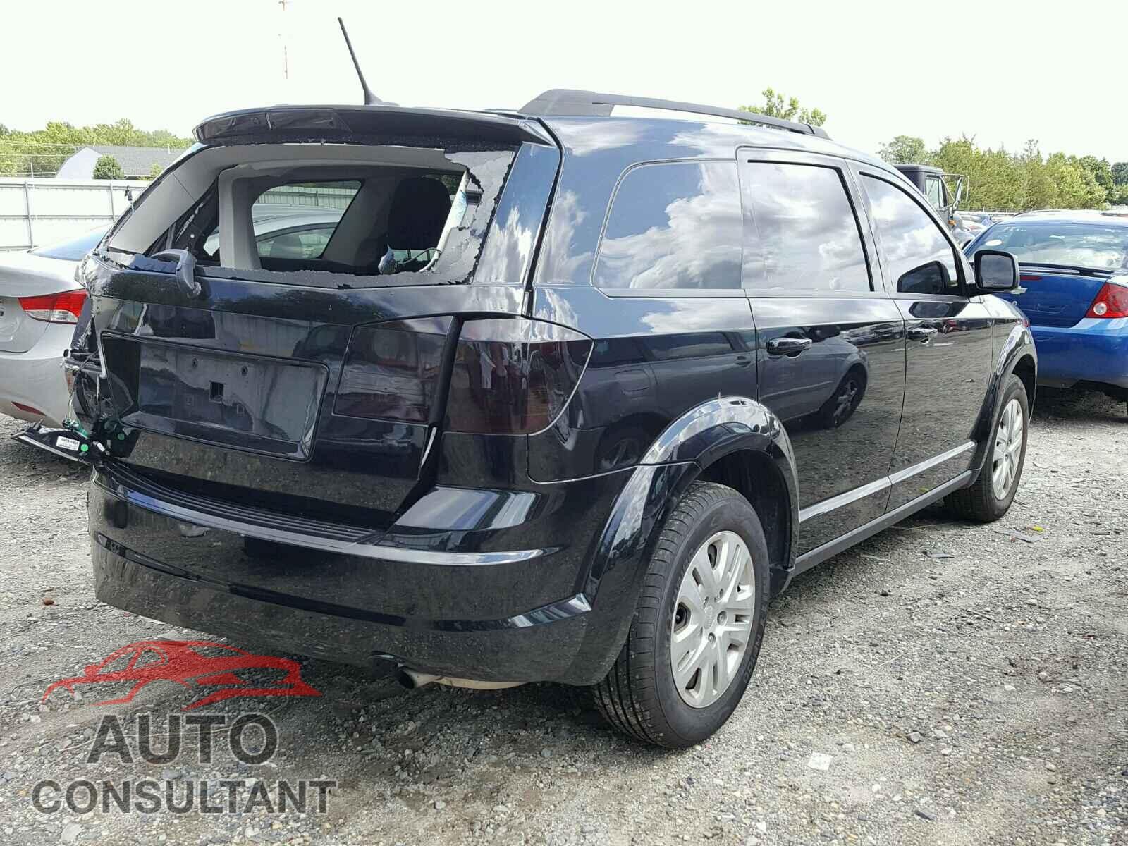 DODGE JOURNEY SE 2017 - 3C4PDCABXHT601001