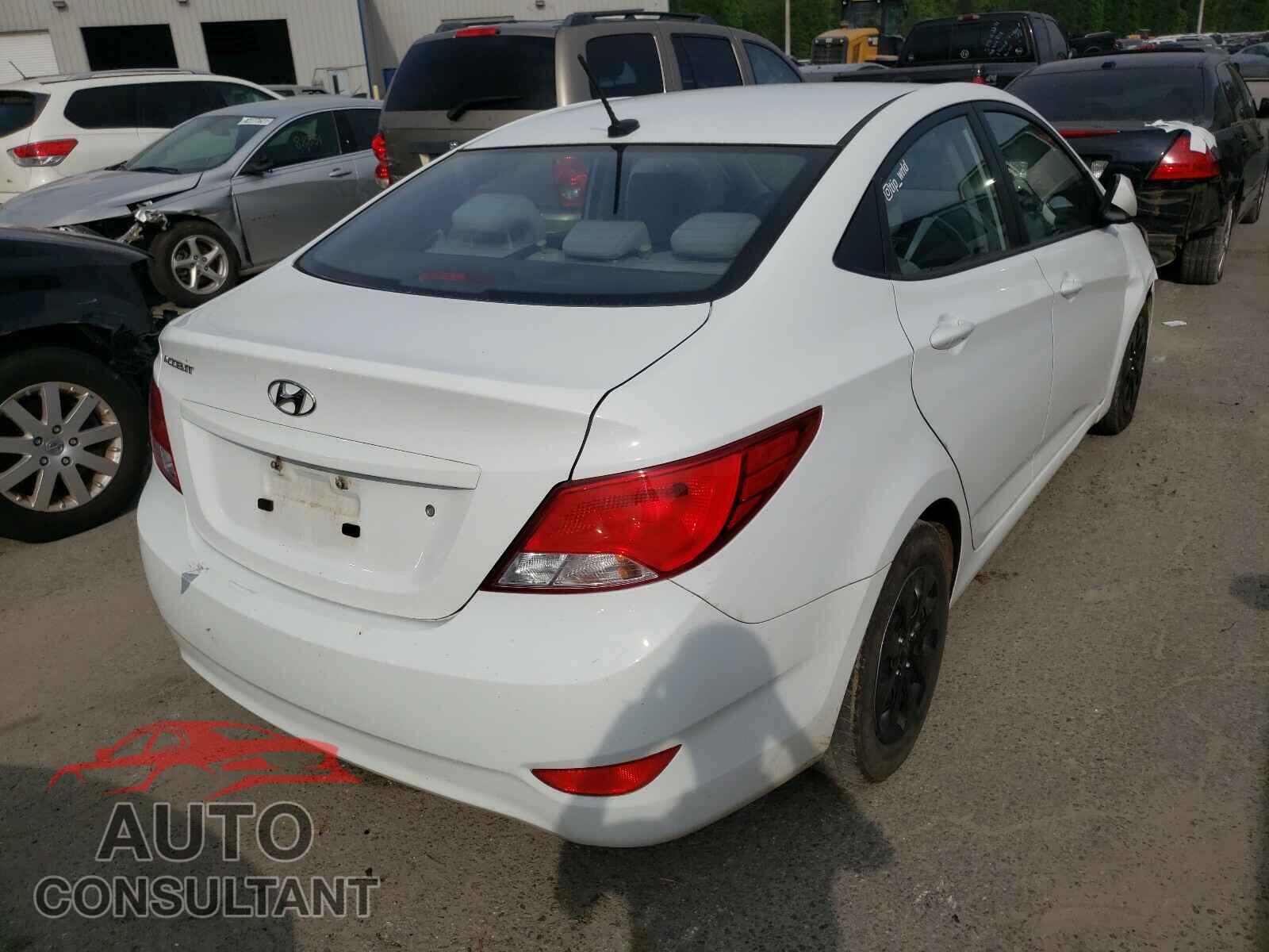 HYUNDAI ACCENT 2017 - KMHCT4AE5HU243308