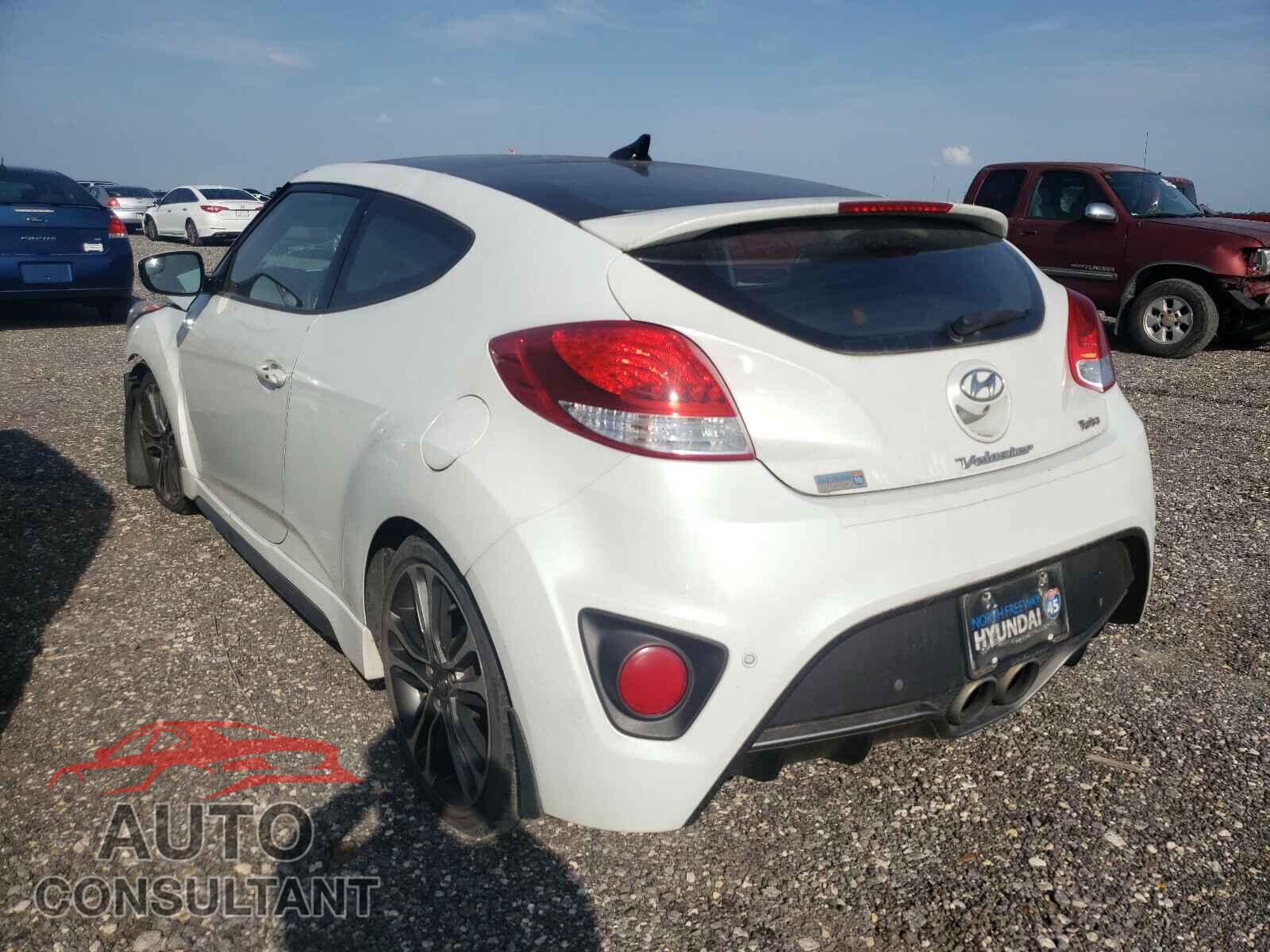 HYUNDAI VELOSTER 2016 - KMHTC6AE0GU267820