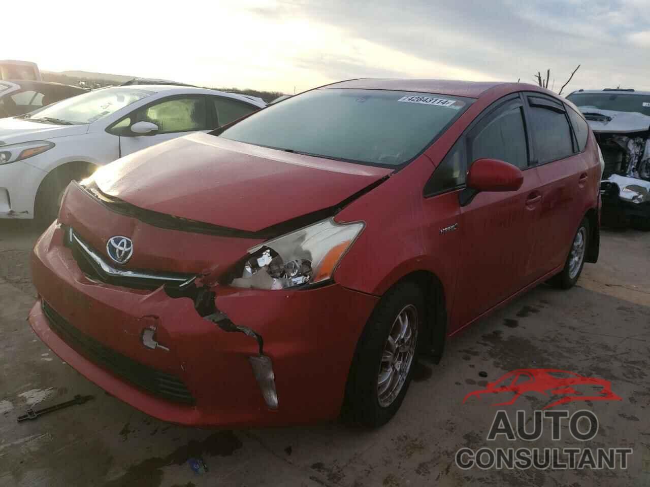 TOYOTA PRIUS 2012 - JTDZN3EU5C3172890
