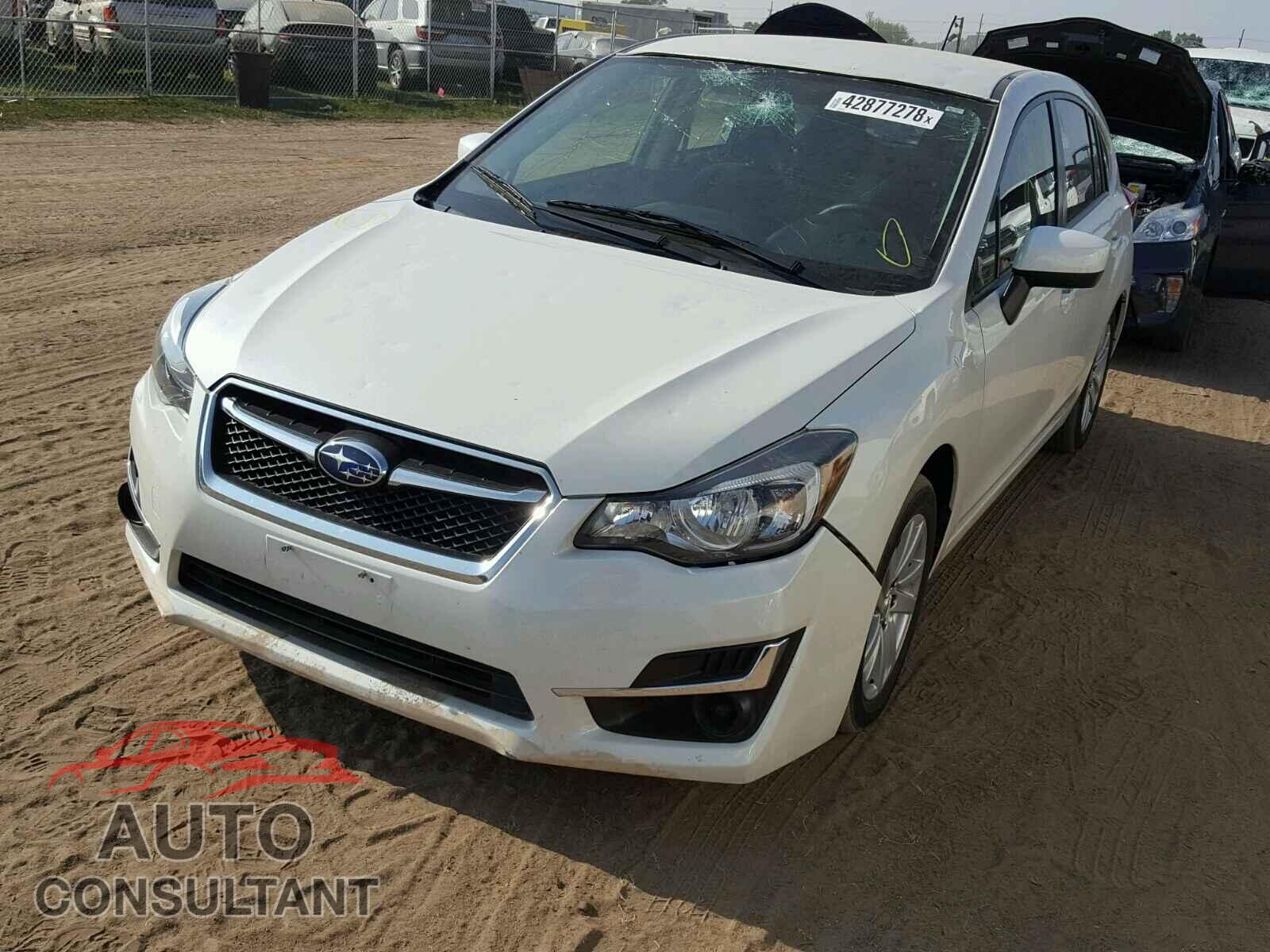 SUBARU IMPREZA 2016 - JF1GPAB68G8293293
