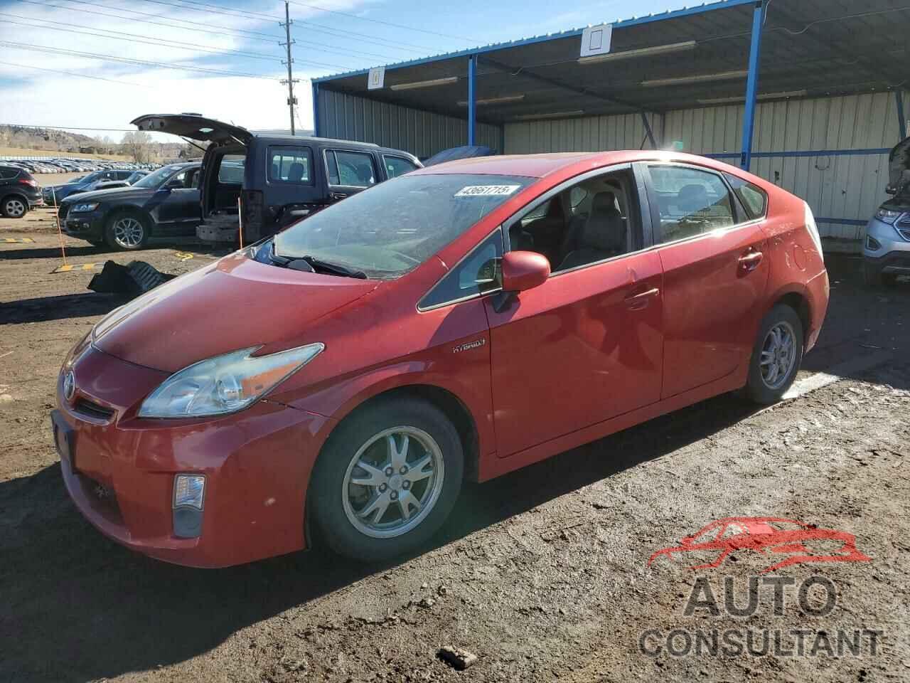 TOYOTA PRIUS 2010 - JTDKN3DU4A0041029