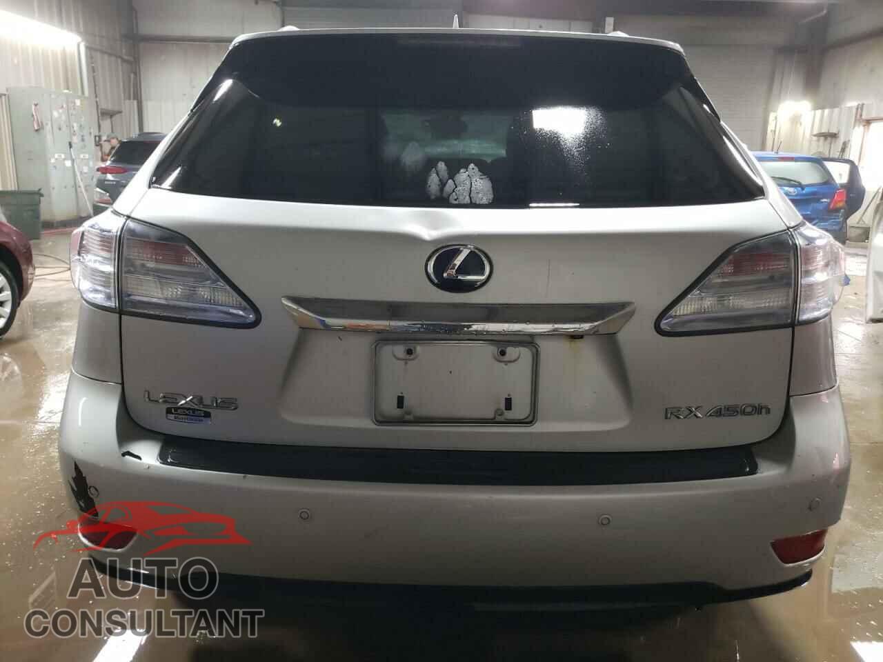 LEXUS RX450 2010 - JTJBC1BAXA2013255