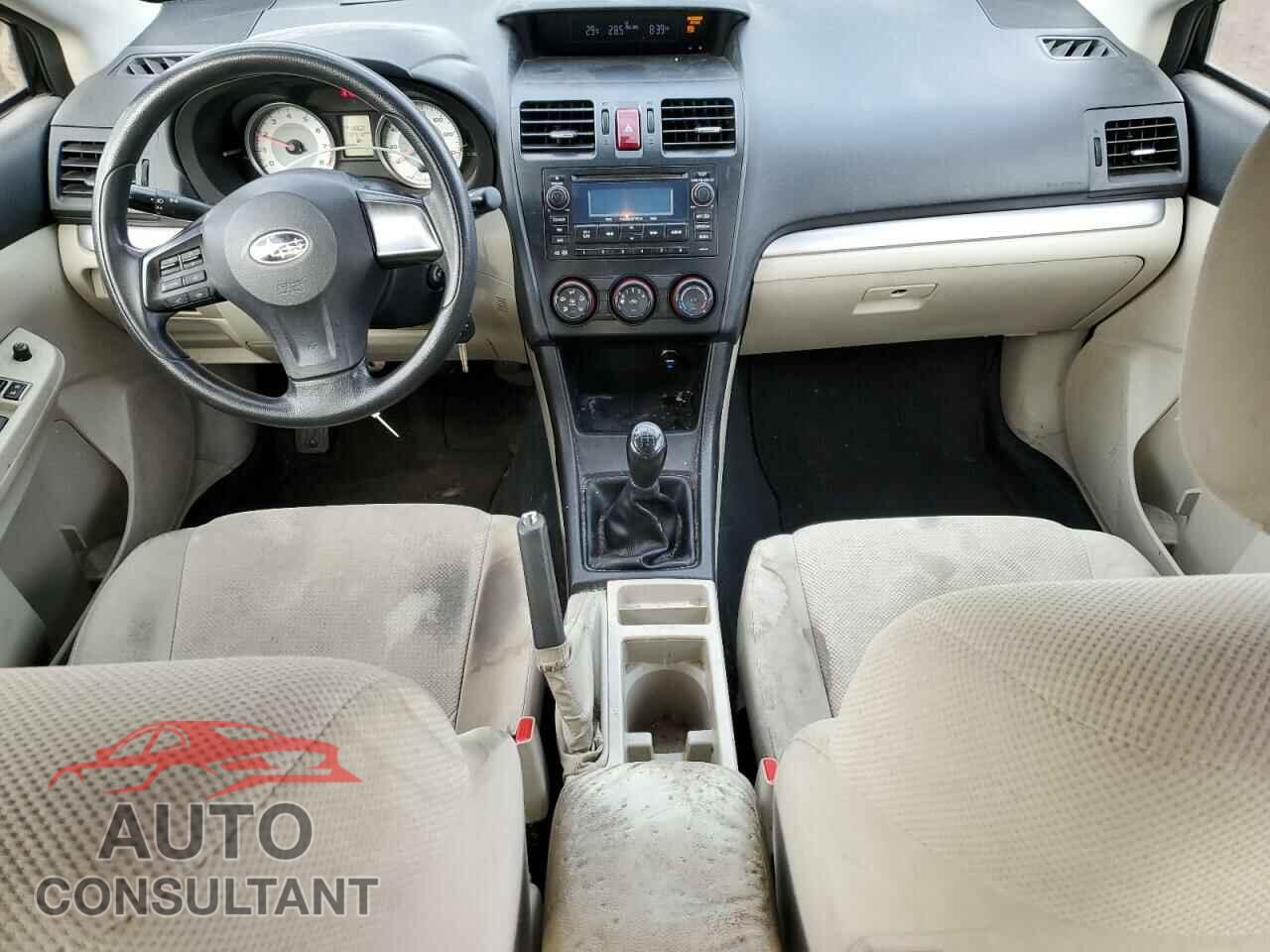 SUBARU IMPREZA 2013 - JF1GPAA68DG857866