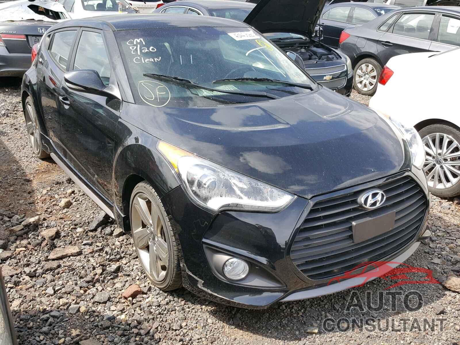 HYUNDAI VELOSTER 2015 - KMHTC6AE0FU220365