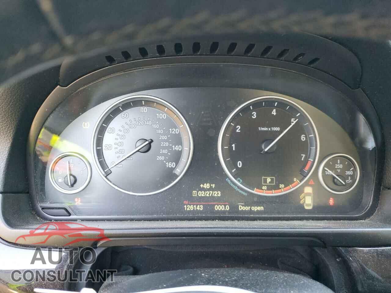 BMW 5 SERIES 2016 - WBA5A7C52GG643791