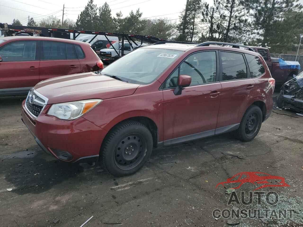 SUBARU FORESTER 2015 - JF2SJAFC9FH449590