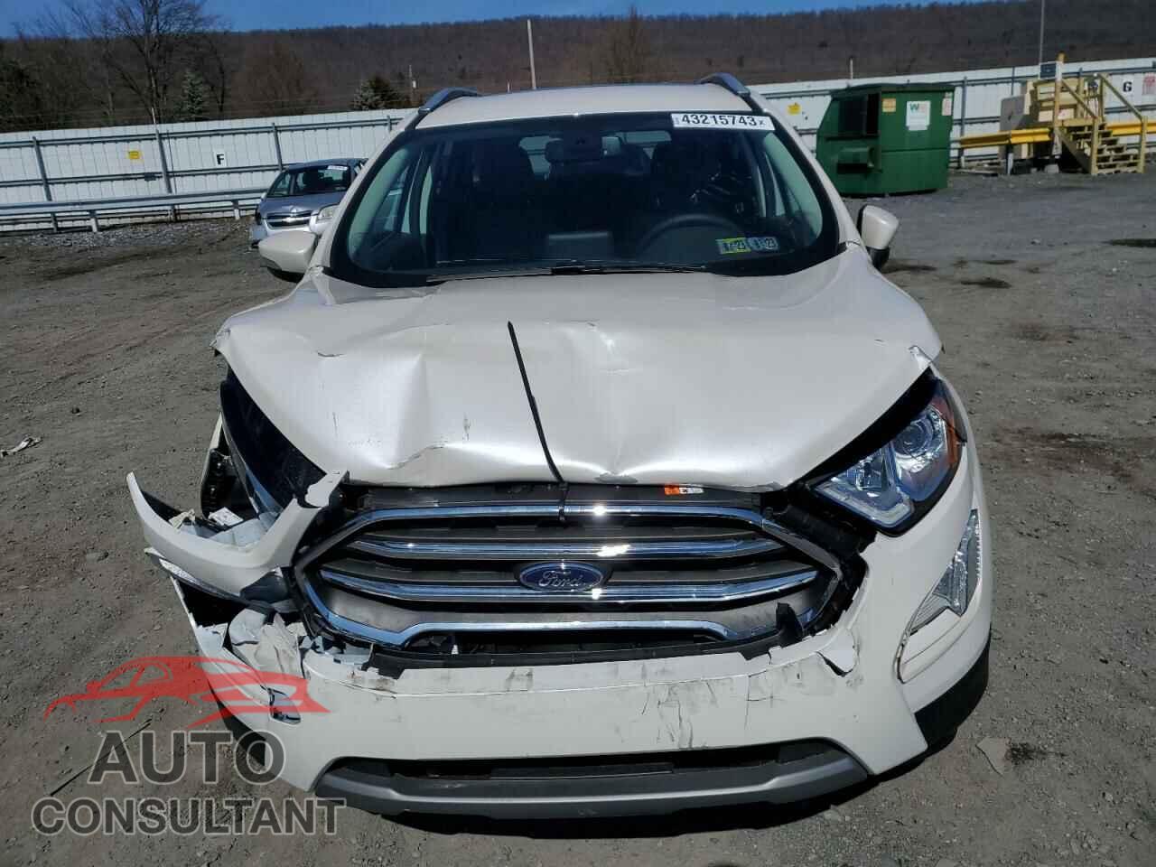 FORD ECOSPORT 2022 - MAJ6S3KL6NC457176