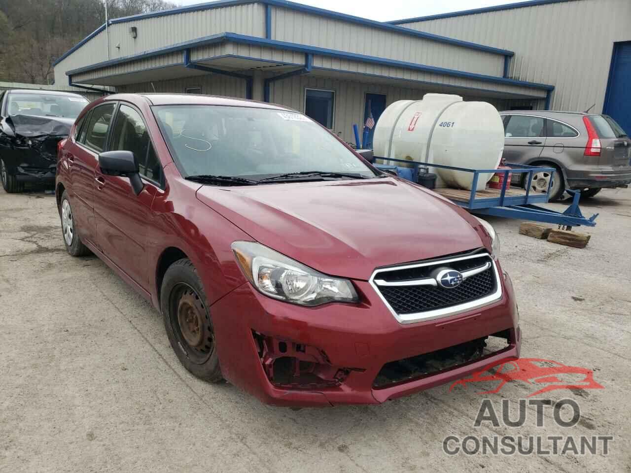 SUBARU IMPREZA 2016 - JF1GPAA69G8244539