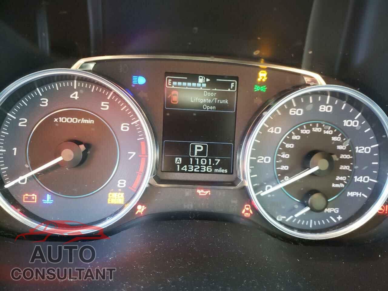 SUBARU XV 2015 - JF2GPAPC1F8209713