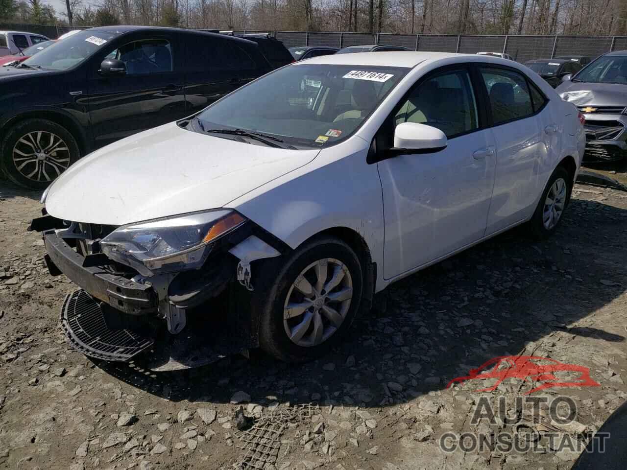 TOYOTA COROLLA 2016 - 2T1BURHE5GC718841