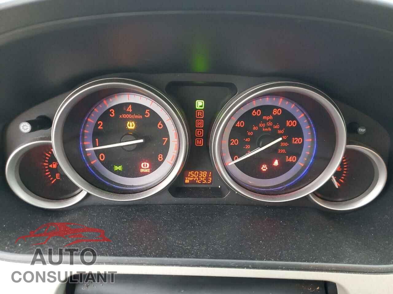 MAZDA CX-9 2012 - JM3TB3DV3C0355092