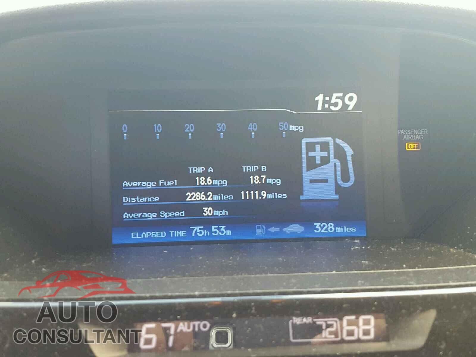 HONDA PILOT LX 2015 - 5FNYF3H28FB024713