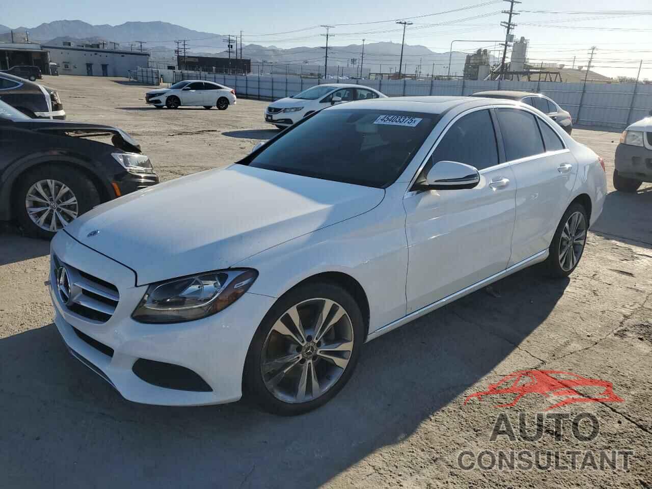 MERCEDES-BENZ C-CLASS 2018 - 55SWF4JB3JU266680