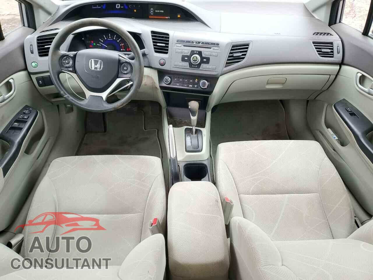 HONDA CIVIC 2012 - 19XFB2F5XCE375232