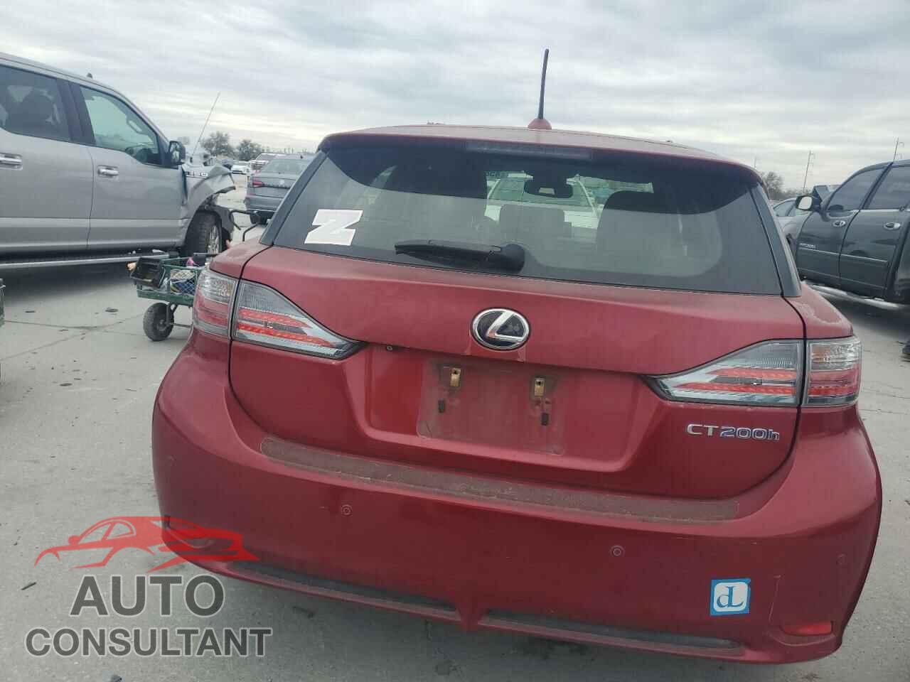 LEXUS CT 200 2013 - JTHKD5BH8D2124443