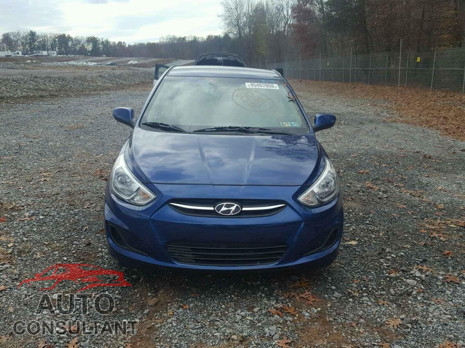 HYUNDAI ACCENT 2016 - KMHCT4AE6GU166253