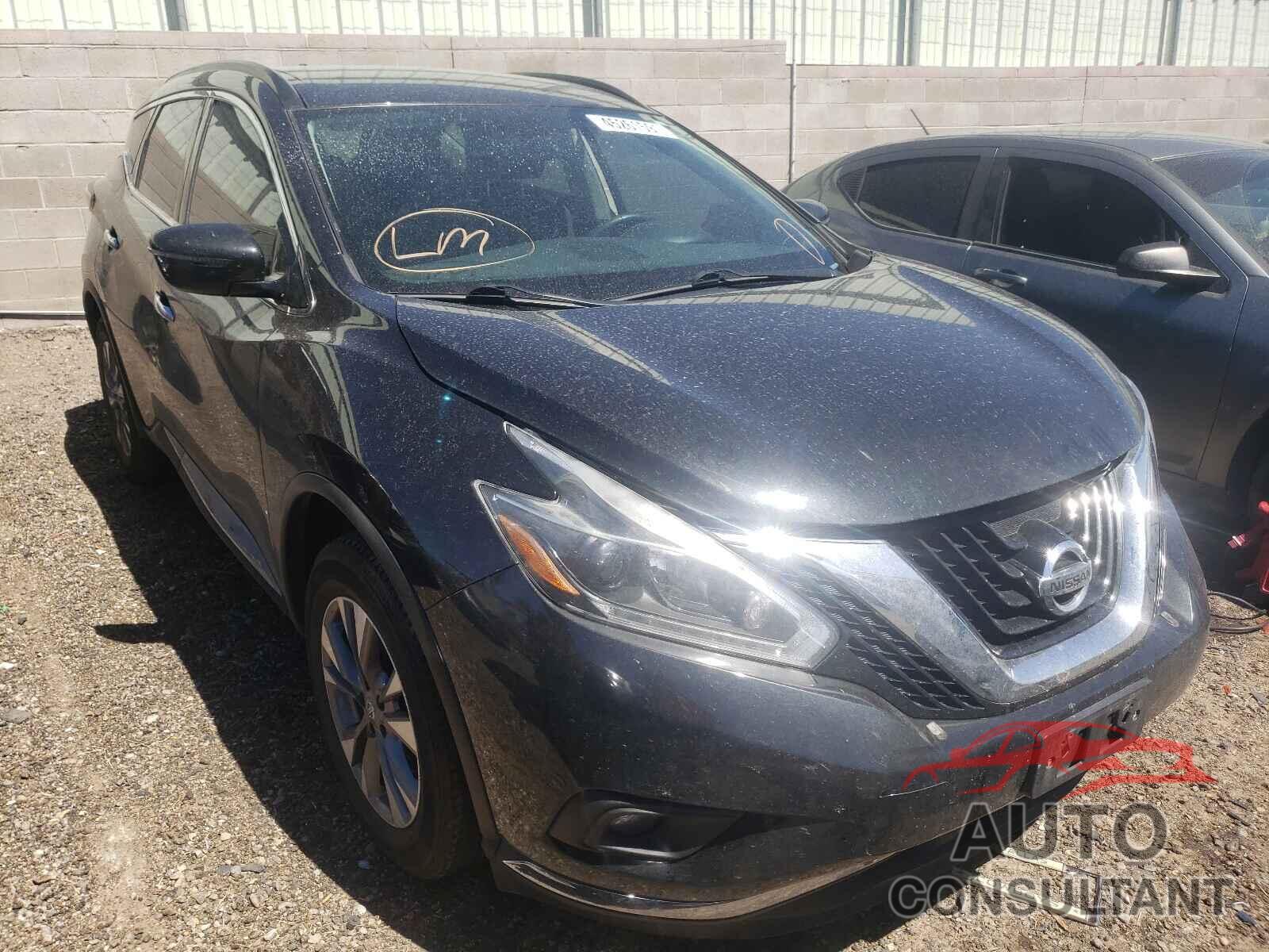 NISSAN MURANO 2018 - 5N1AZ2MG1JN154729