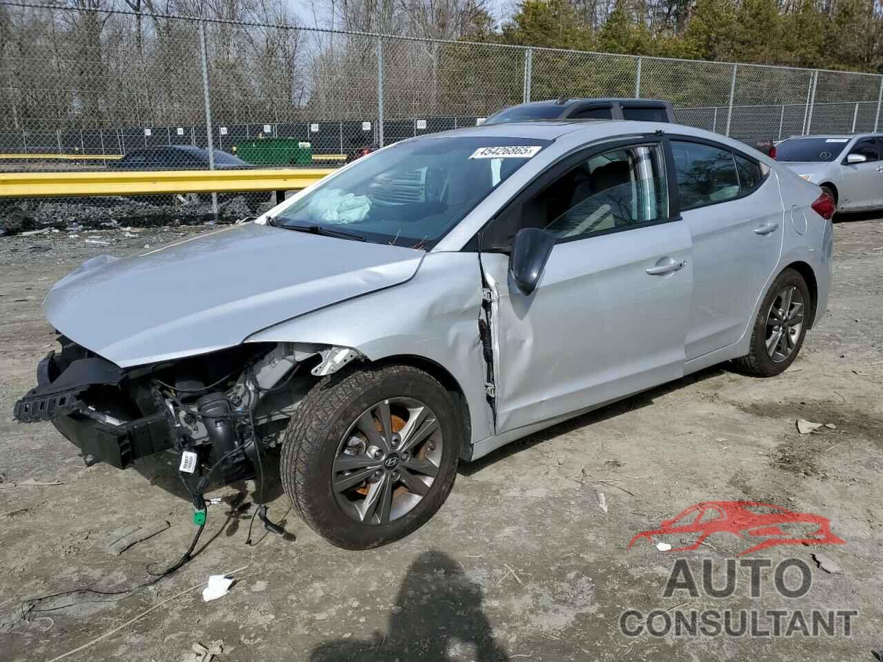 HYUNDAI ELANTRA 2018 - 5NPD84LF5JH235824