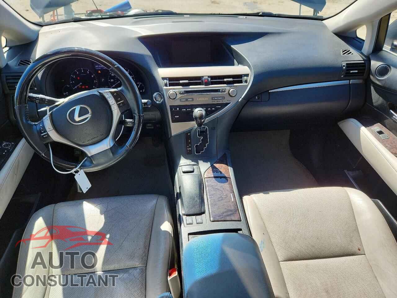 LEXUS RX350 2013 - 2T2BK1BA8DC199210