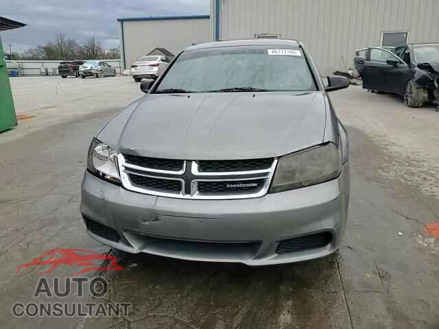 DODGE AVENGER 2012 - 1C3CDZAB9CN133891