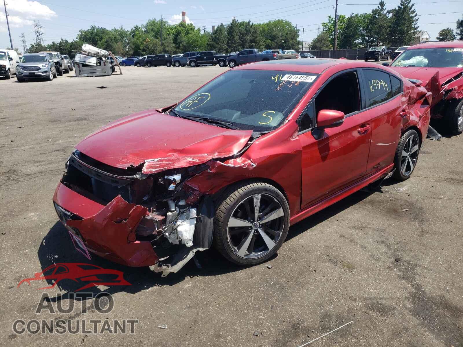 SUBARU IMPREZA 2017 - 4S3GKAL63H3626165