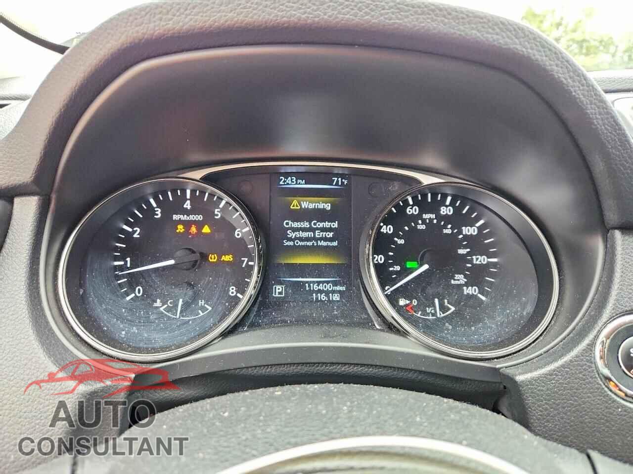 NISSAN ROGUE 2016 - KNMAT2MV9GP613006
