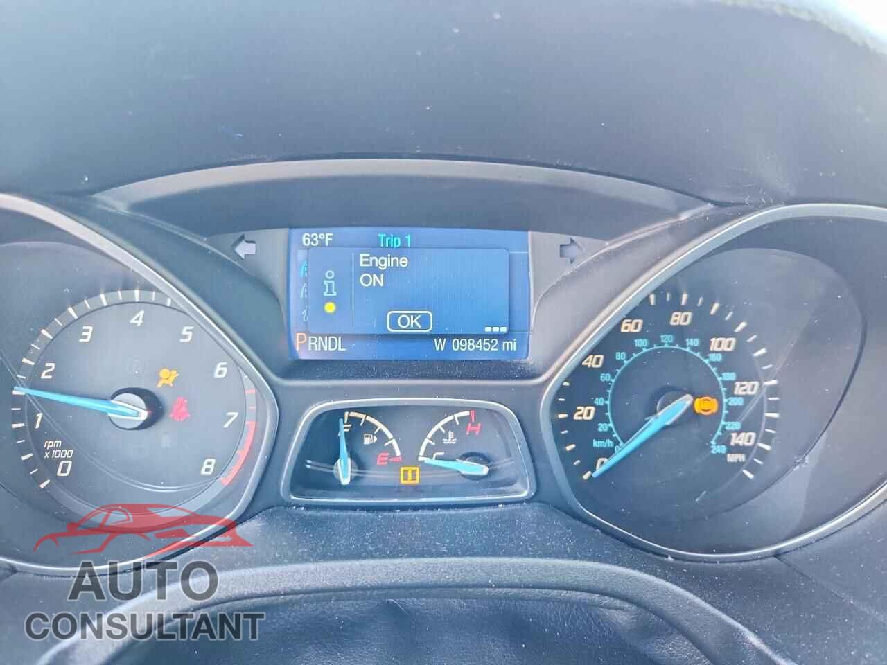 FORD FOCUS 2014 - 1FADP3F26EL380562