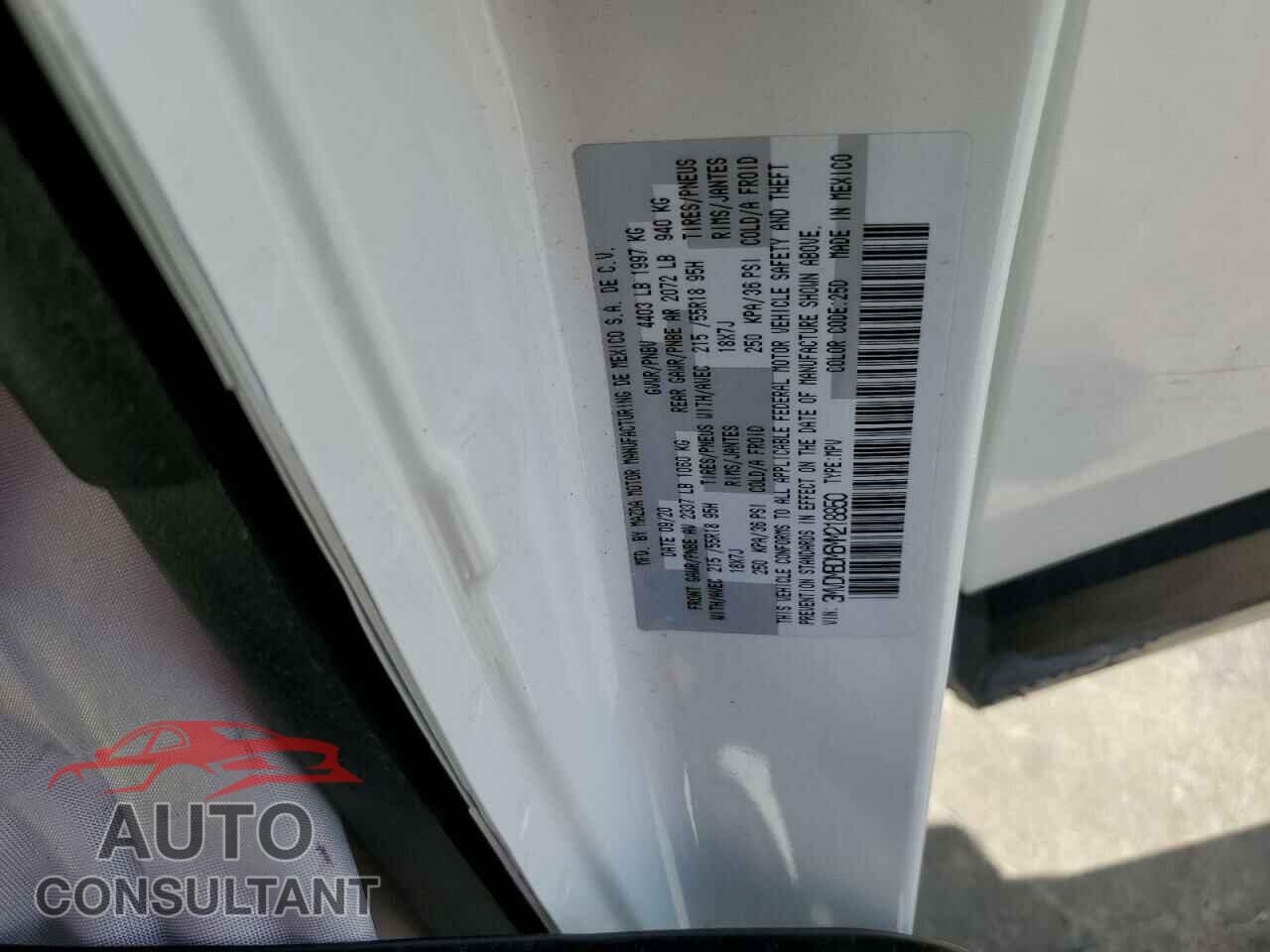 MAZDA CX30 2021 - 3MVDMBDM6MM218850