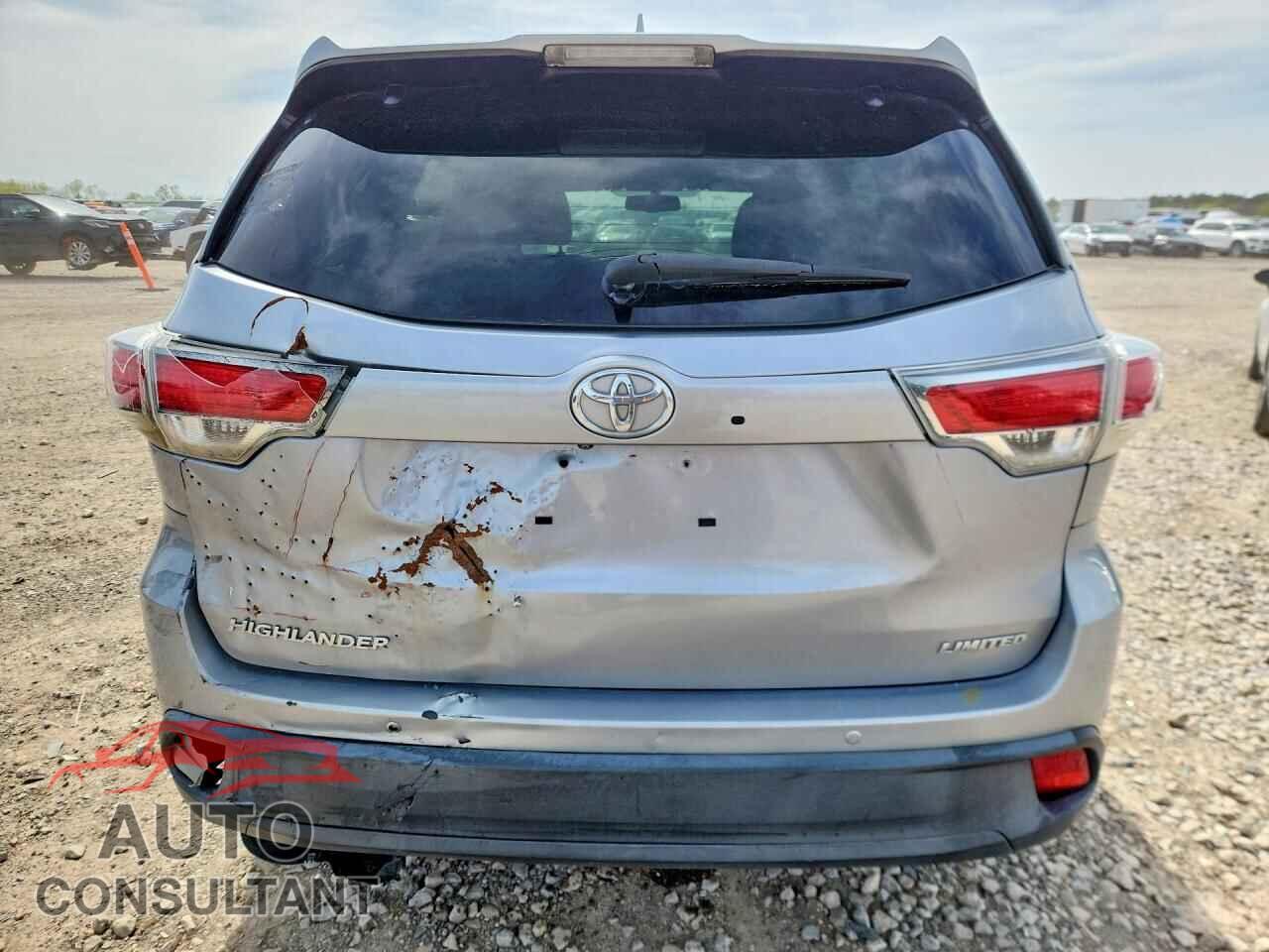 TOYOTA HIGHLANDER 2016 - 5TDYKRFH4GS179357