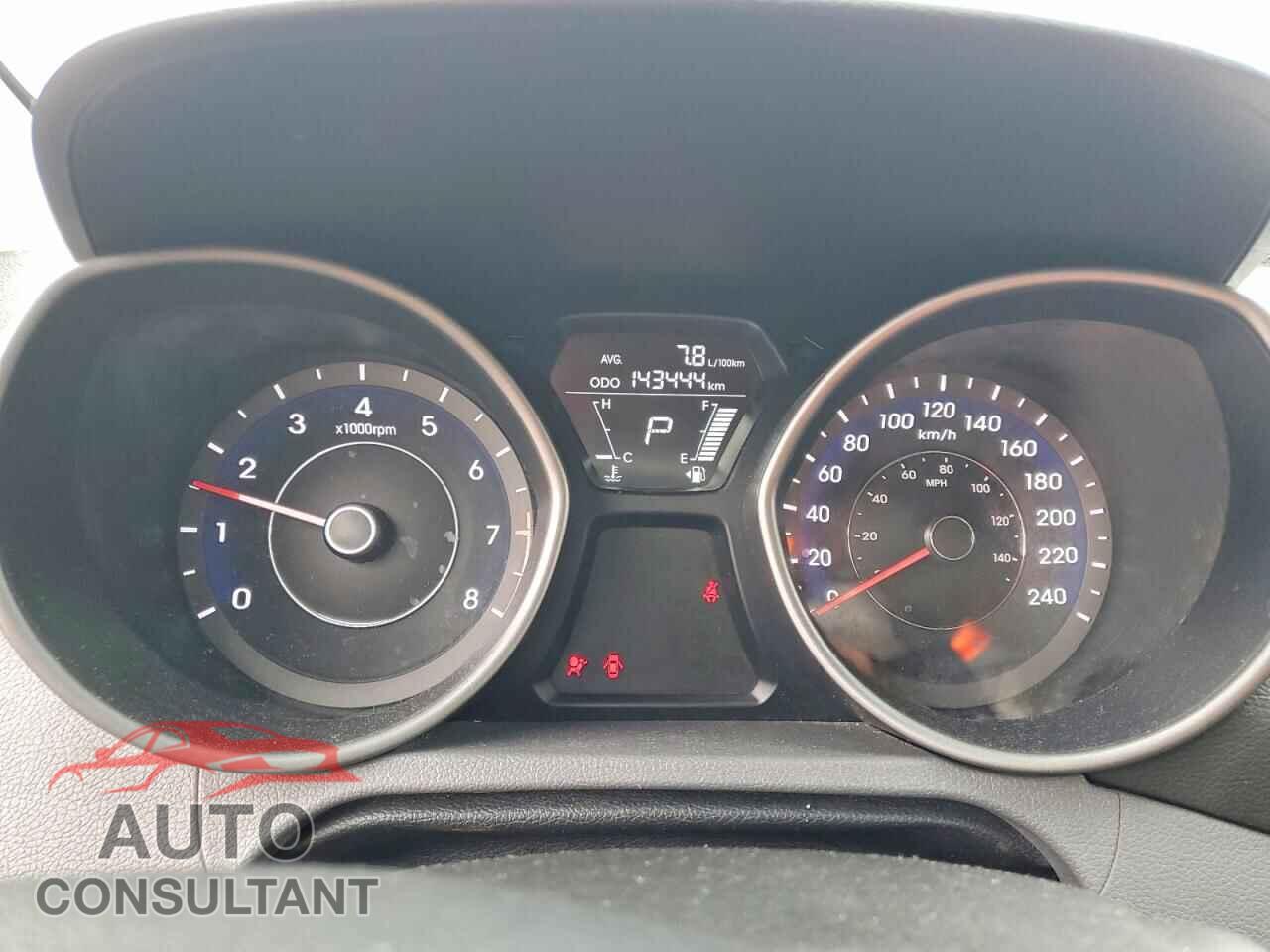HYUNDAI ELANTRA 2013 - 5NPDH4AEXDH313755