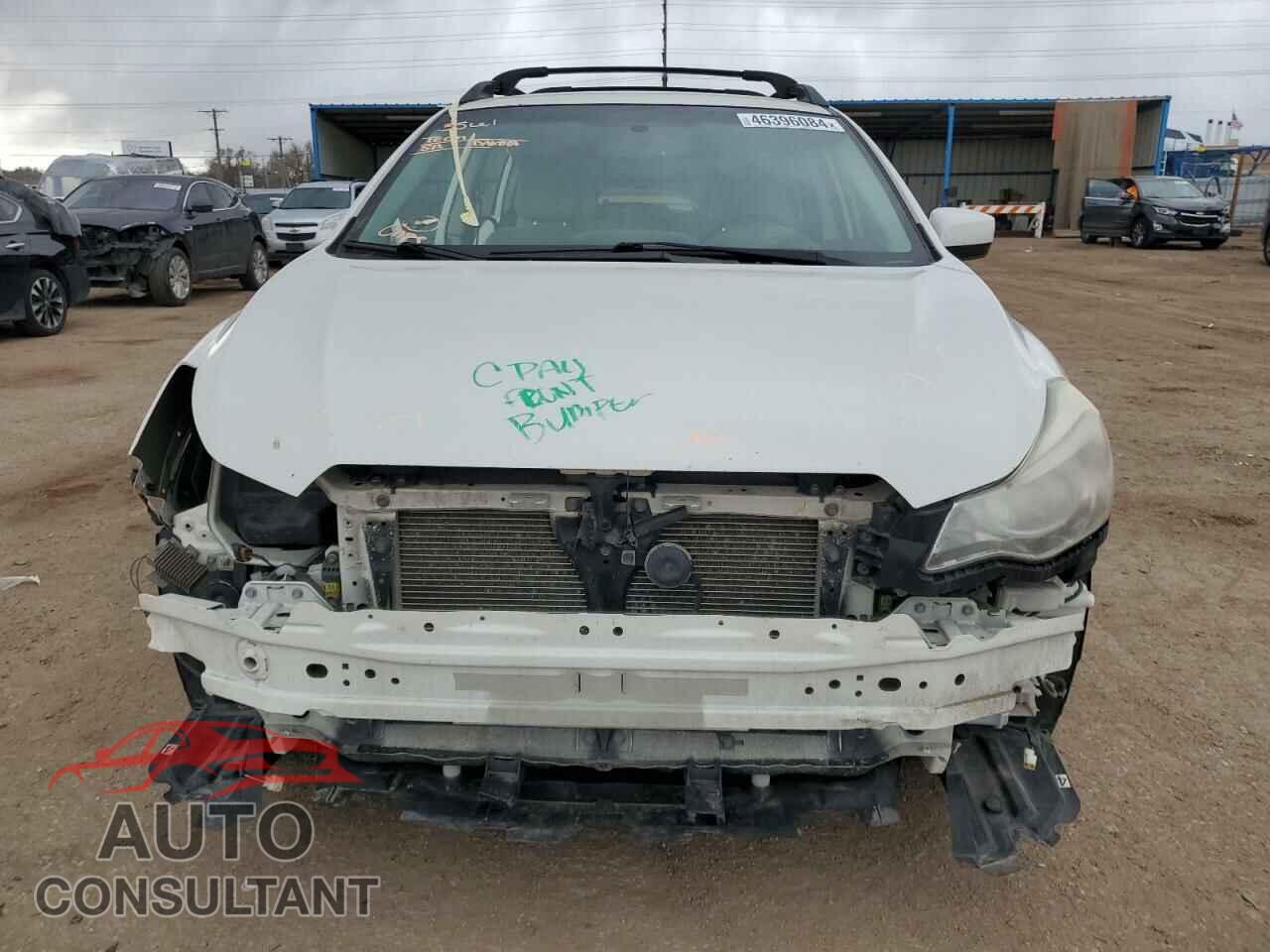 SUBARU CROSSTREK 2016 - JF2GPABC4G9268595