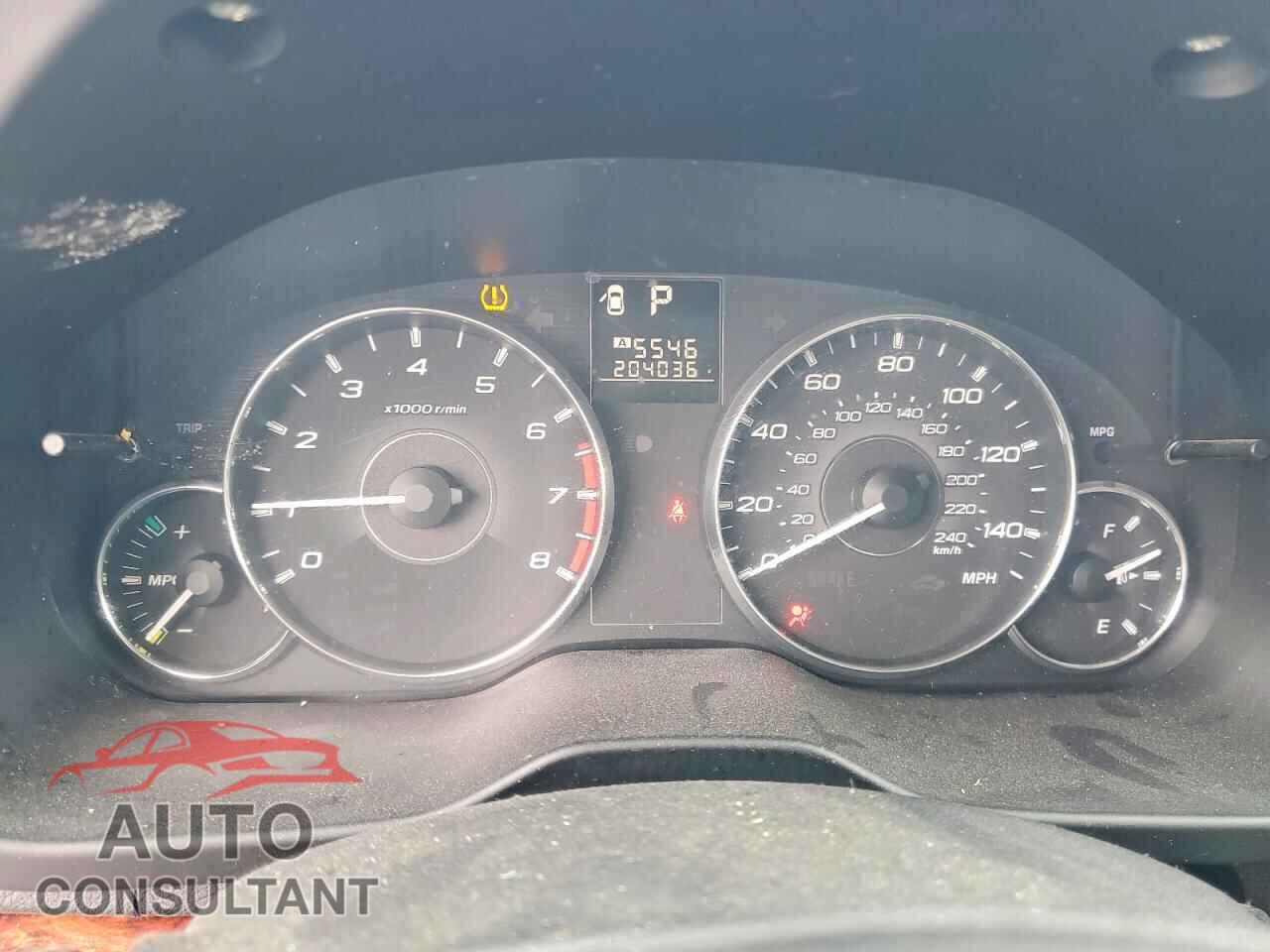 SUBARU OUTBACK 2012 - 4S4BRCKC3C3295570